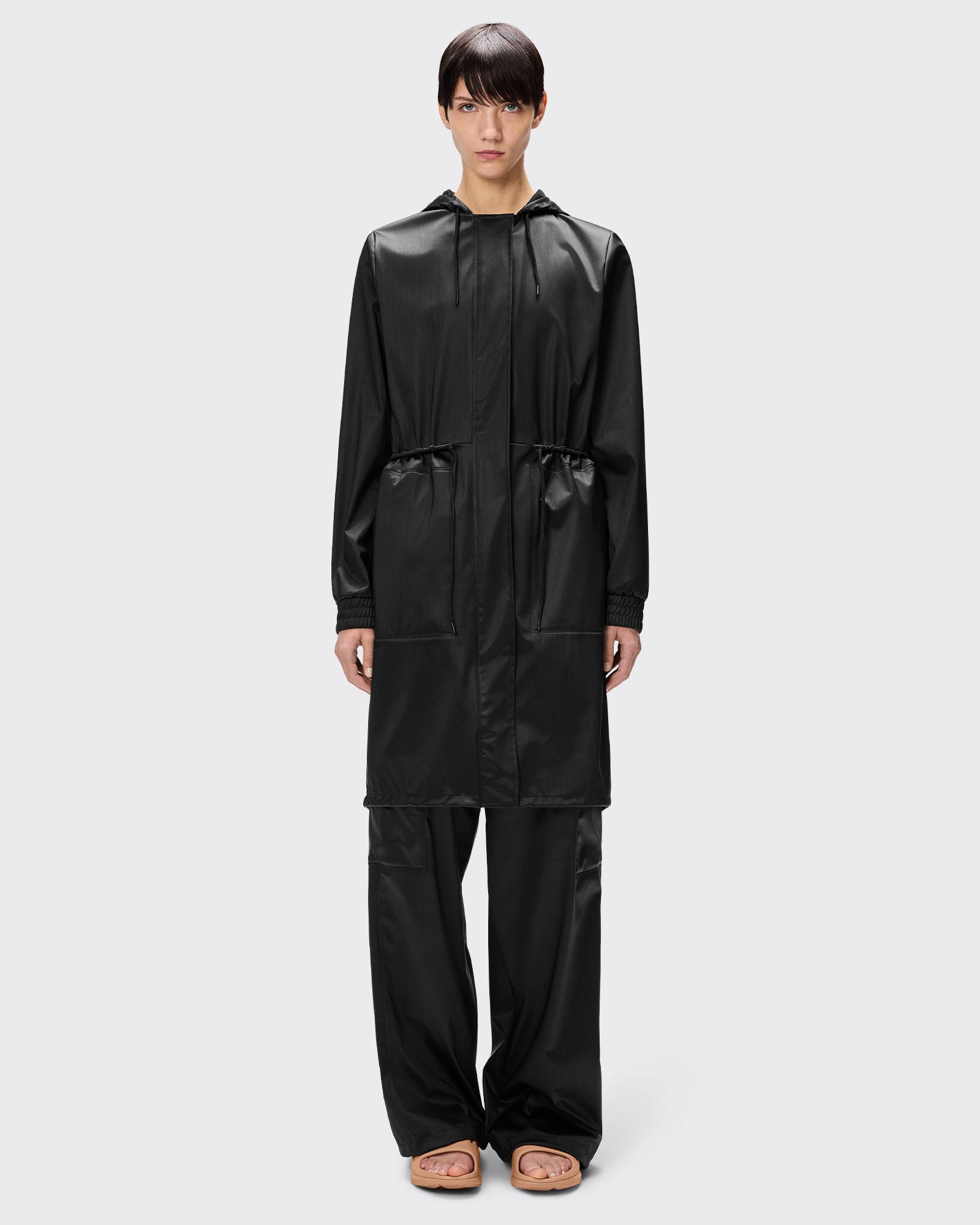 String W Rain Parka