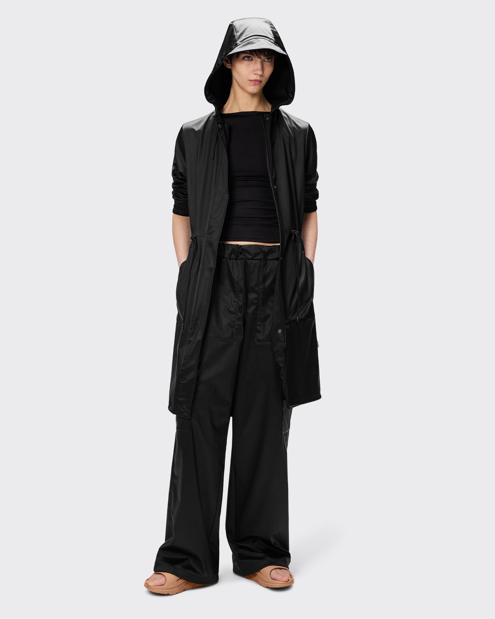 String W Rain Parka