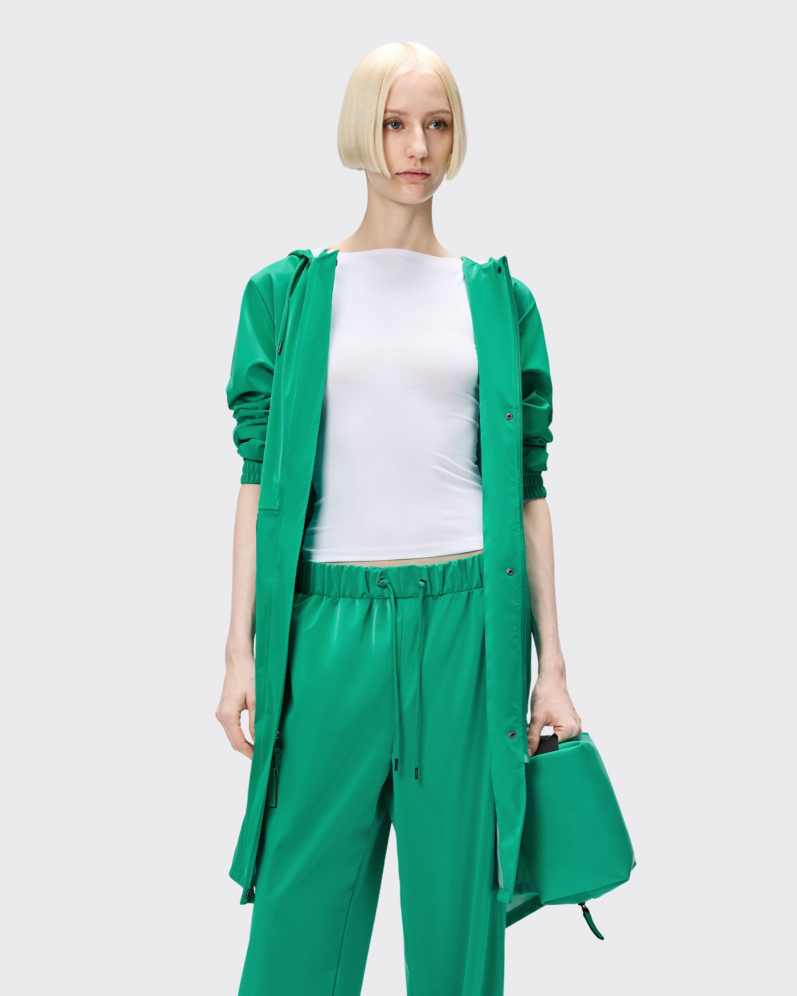 String W Rain Parka