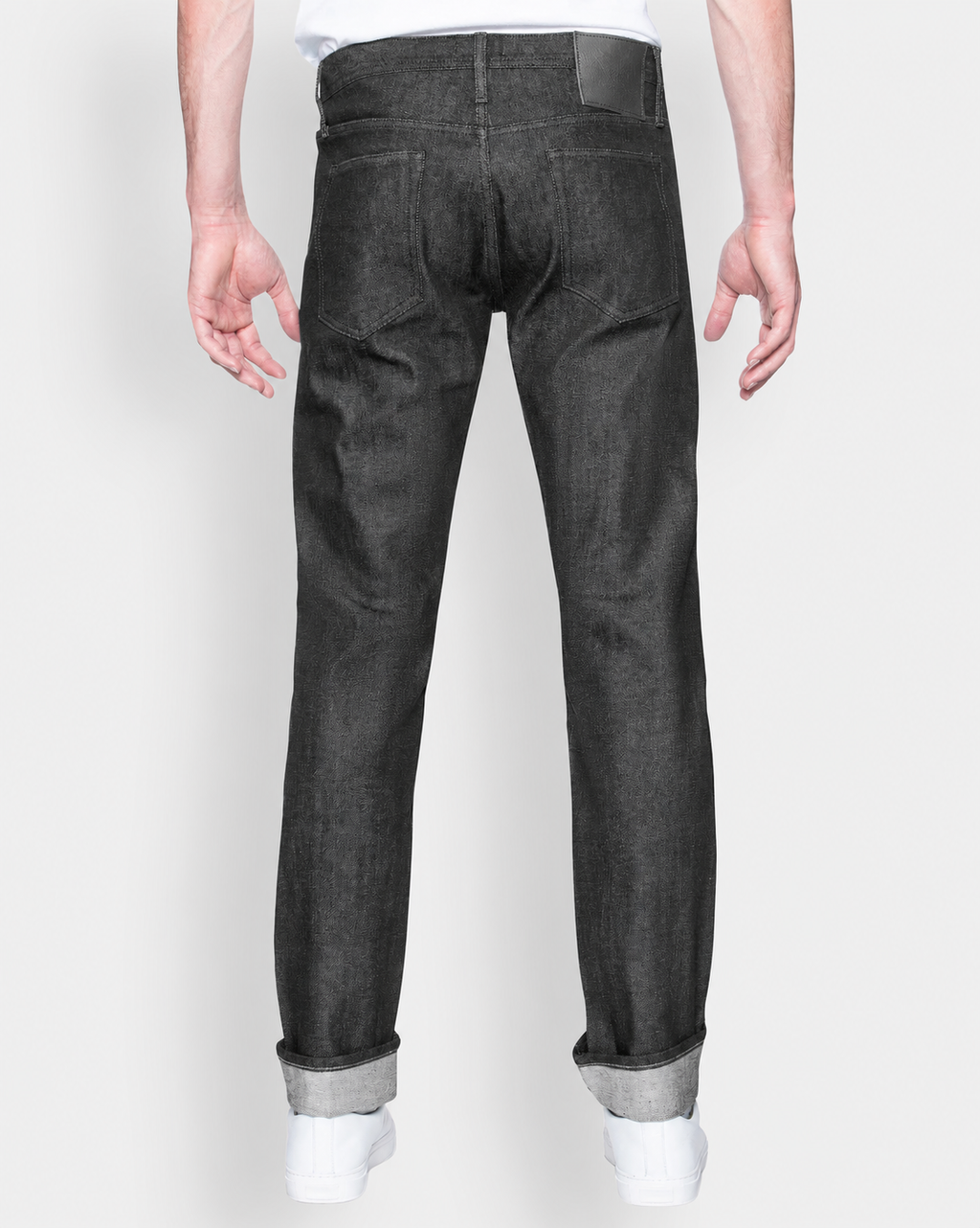 The Unbranded Brand Tapered Fit 14.5oz Black Selvedge Jeans