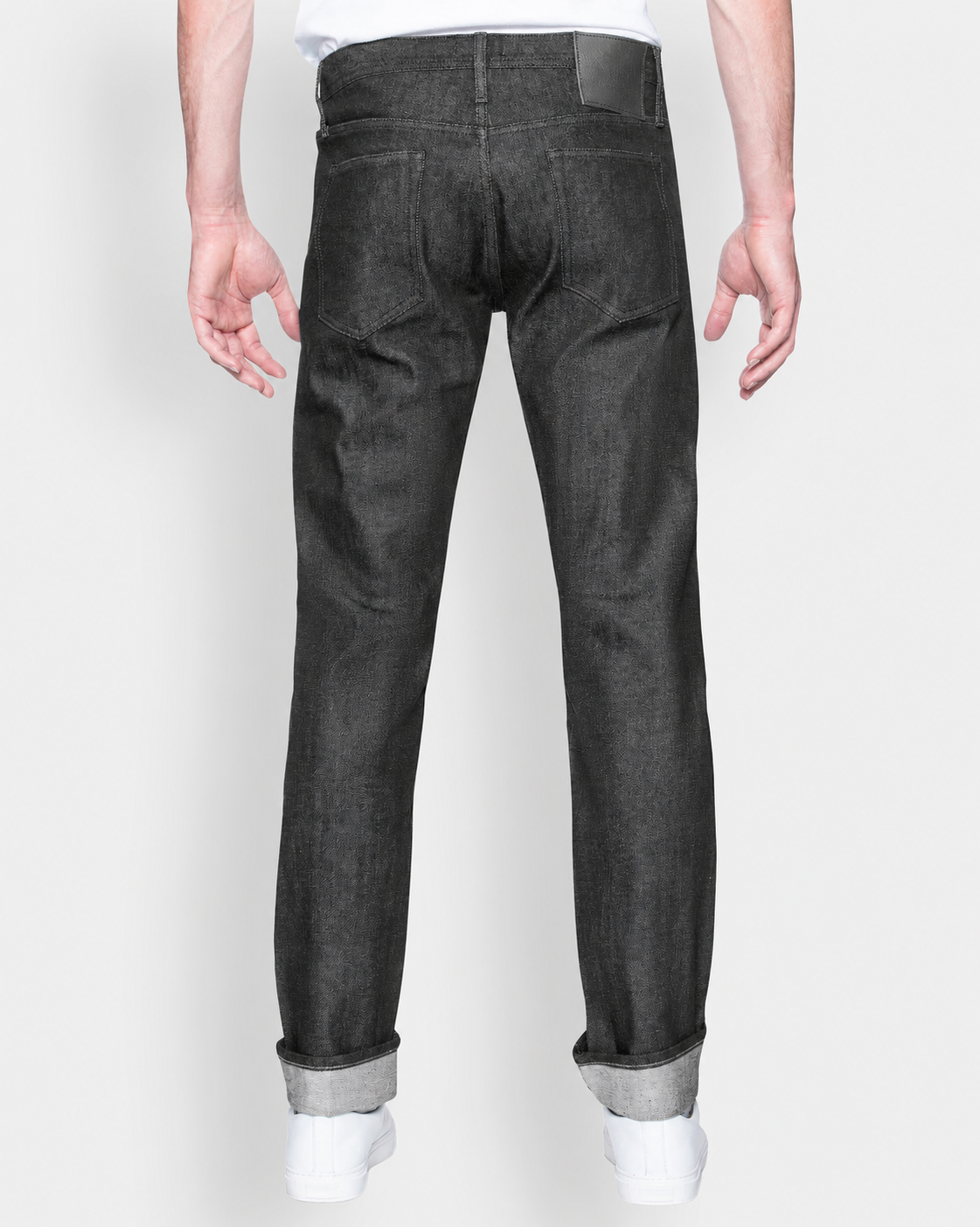 The Unbranded Brand Tapered Fit 14.5oz Black Selvedge Jeans