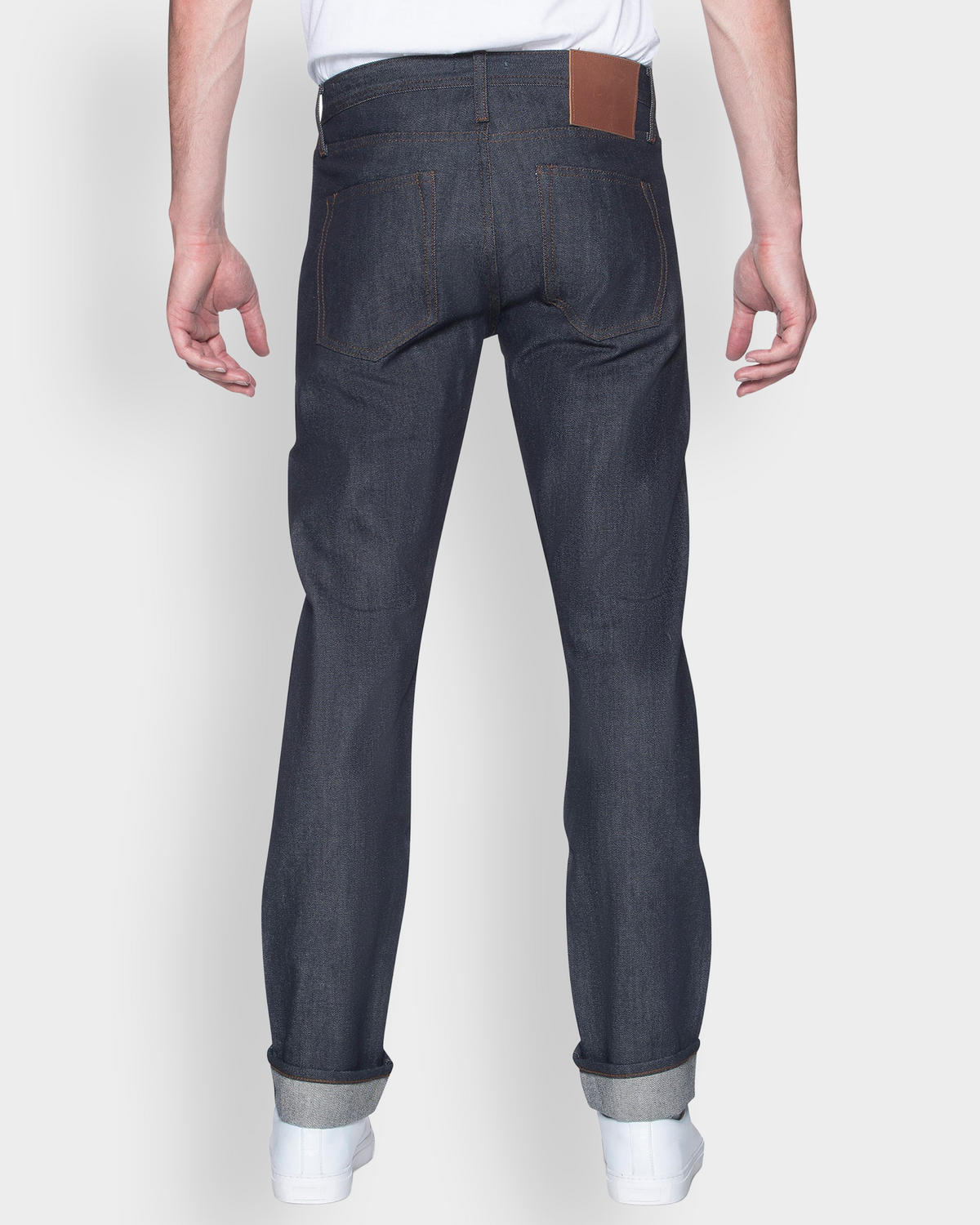 The Unbranded Brand Skinny Fit 14.5oz Indigo Selvedge Jeans