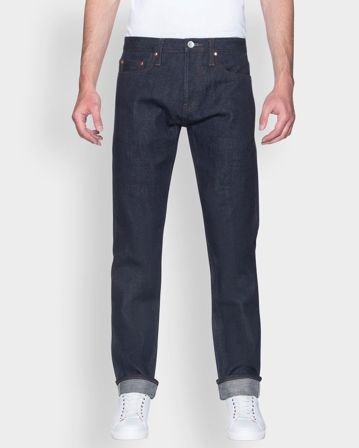 The Unbranded Brand Tapered Fit 21oz Indigo Selvedge Jeans