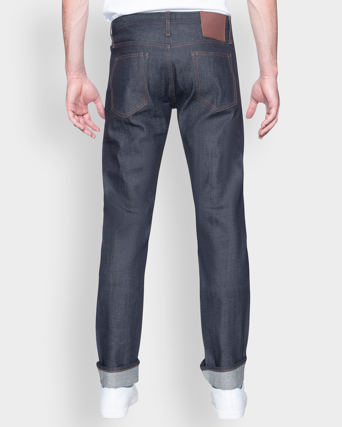 The Unbranded Brand Tapered Fit 11oz Stretch Selvedge Jeans
