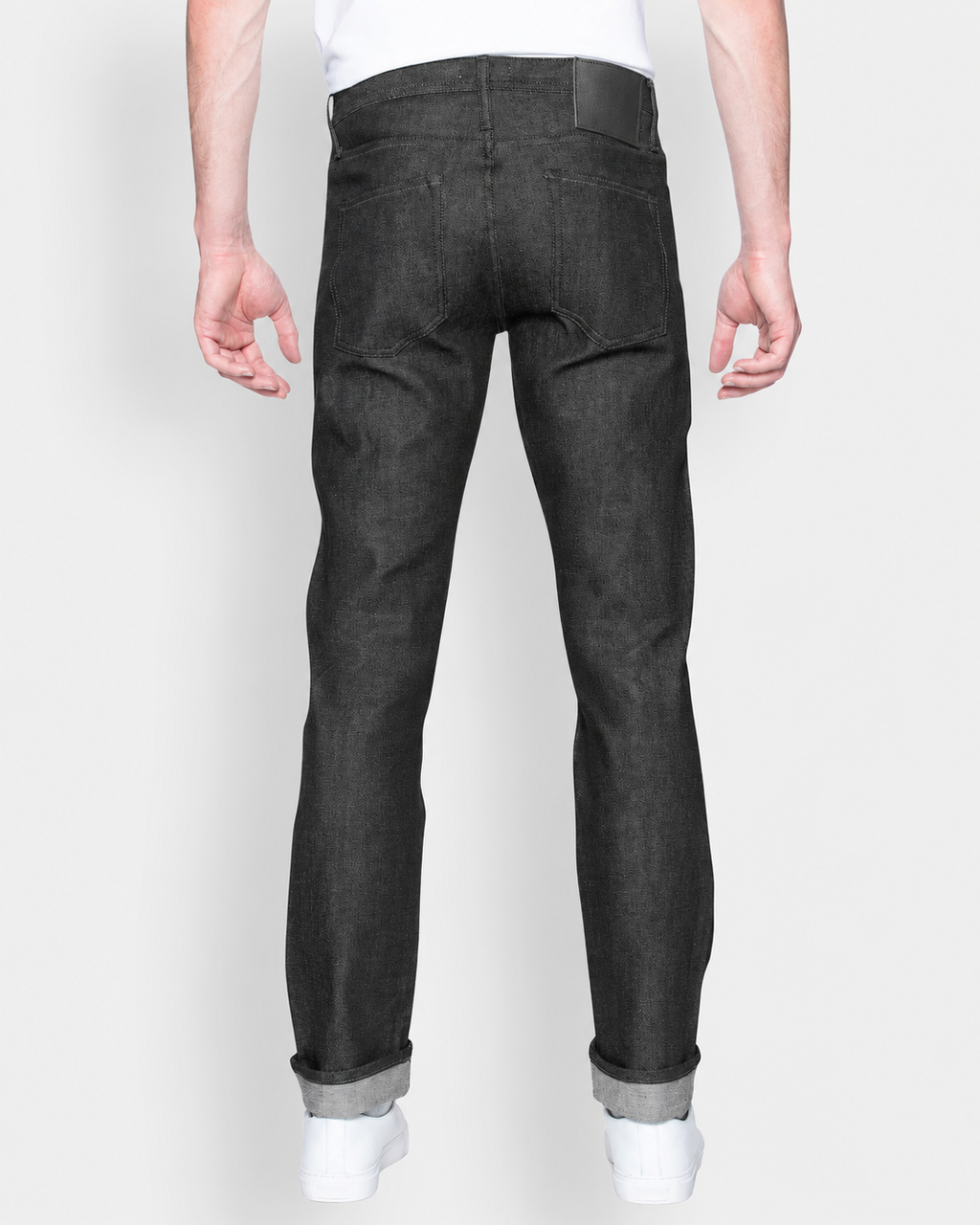 The Unbranded Brand Skinny Fit 14.5oz Black Selvedge Jeans