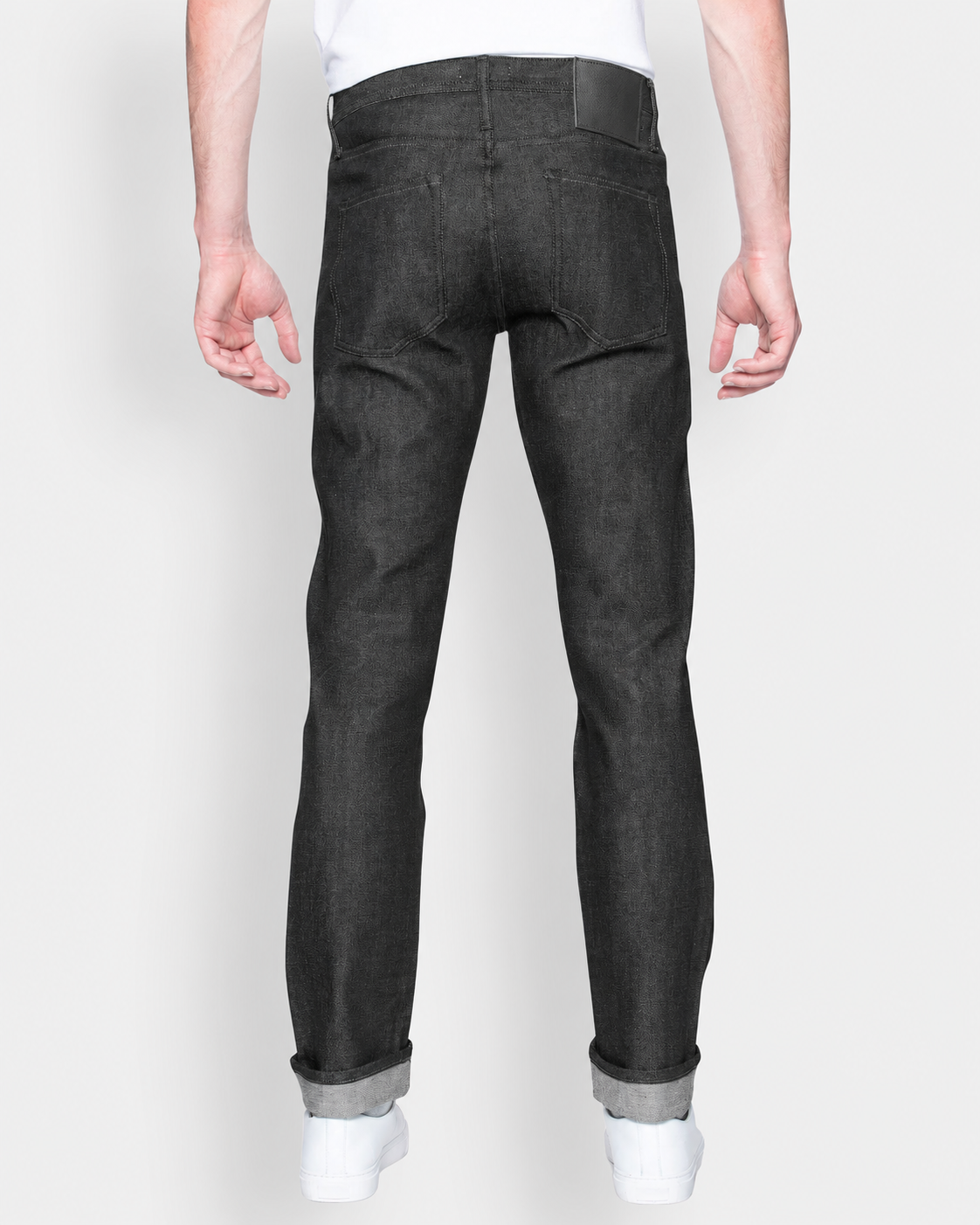 The Unbranded Brand Skinny Fit 14.5oz Black Selvedge Jeans